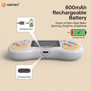 Sameo Super Genius Handheld Gaming Console | 500+ Built-in Classic Retro 8-Bit Games