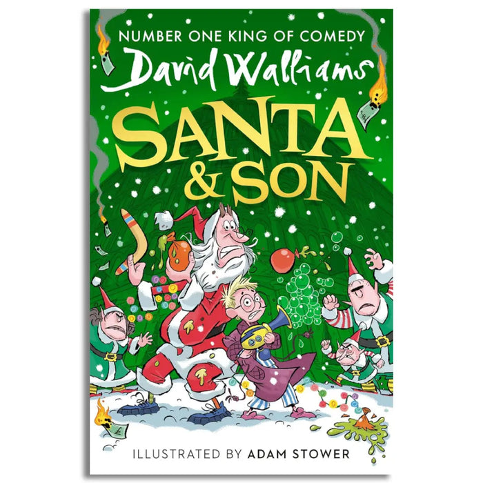 Santa And Son-Story Books-Hc-Toycra