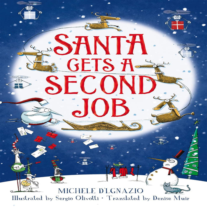 Santa Gets A Second Job-Story Books-Pan-Toycra