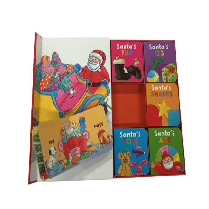Santa's Christmas Box Of Books-Board Book-SBC-Toycra