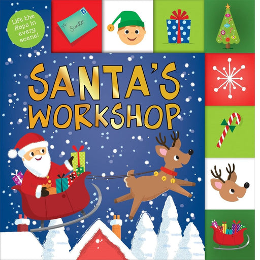 Santa's Workshop-Board Book-Pan-Toycra