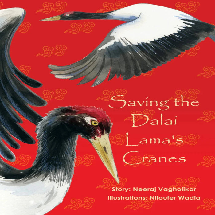 Saving The Dalai Lama's Cranes-Story Books-Kalpavriksh-Toycra