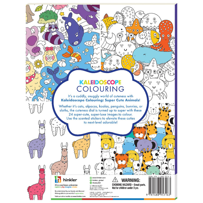 Scented Super Cute Animals Sticker Book-Activity Books-SBC-Toycra