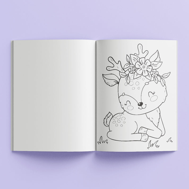 Scented Super Cute Animals Sticker Book