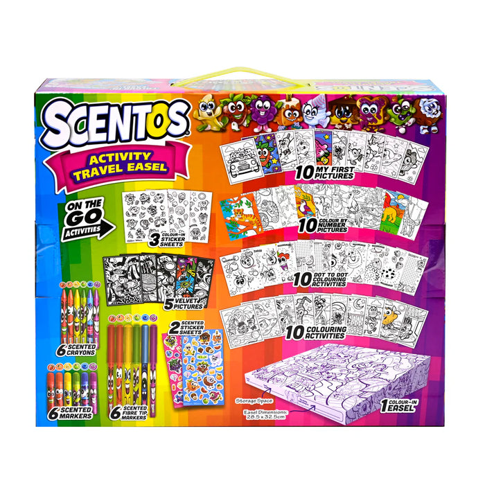 Scentos Activity Trave Easel Set-Arts & Crafts-Scentos-Toycra