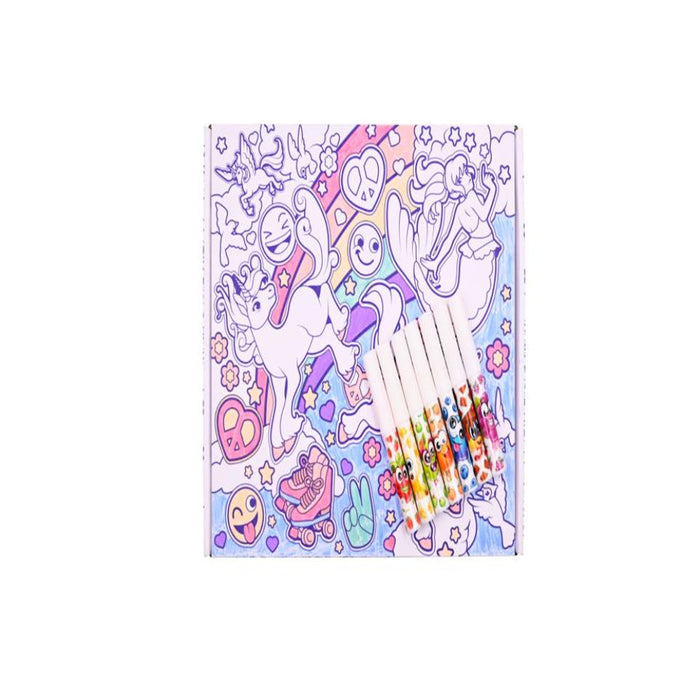 Scentos Clean Colouring Box -Enchanted-Arts & Crafts-Scentos-Toycra