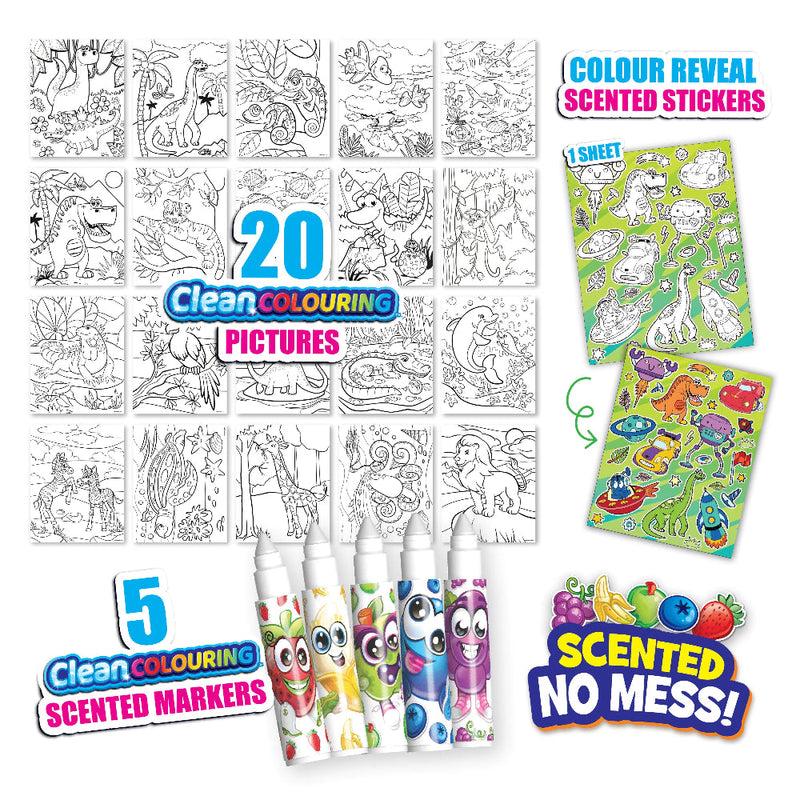 Scentos Clean Colouring Markers