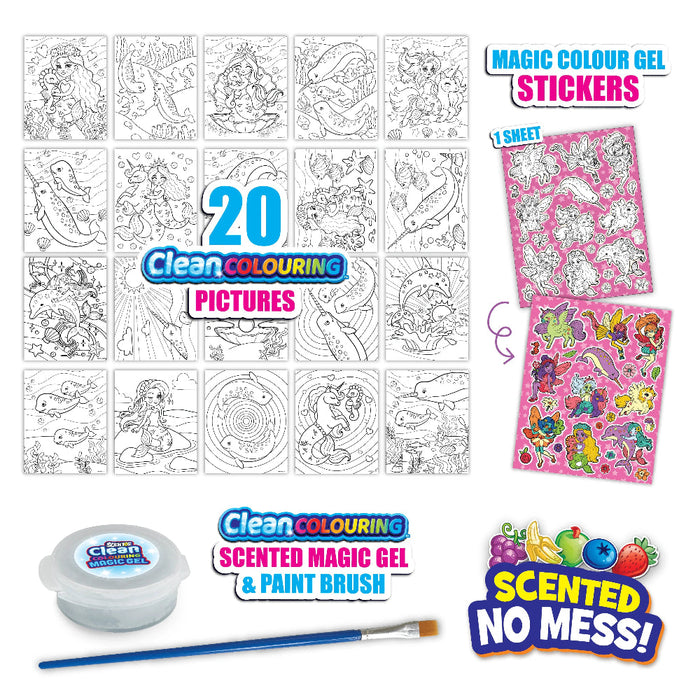 Scentos Clean Colouring Markers-Arts & Crafts-Scentos-Toycra