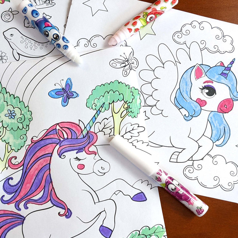 Scentos Clean Colouring Markers
