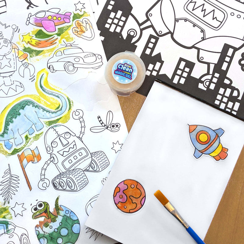 Scentos Clean Colouring Markers