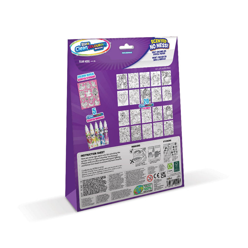 Scentos Clean Colouring Markers