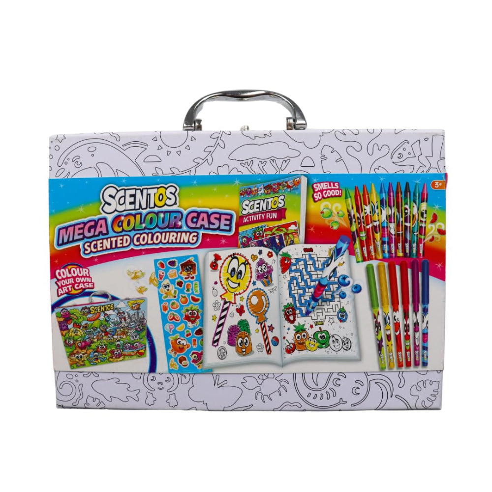 Scentos Colour In Mini Case Mega Colouring | Buy Online at Toycra
