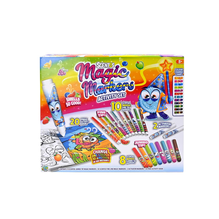 Scentos Magic Markers Activity Set-Arts & Crafts-Scentos-Toycra