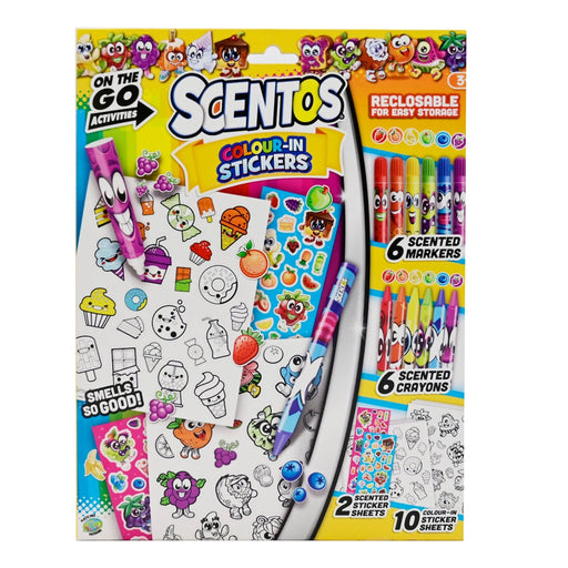 Scentos On The Go Activities Set-Arts & Crafts-Scentos-Toycra