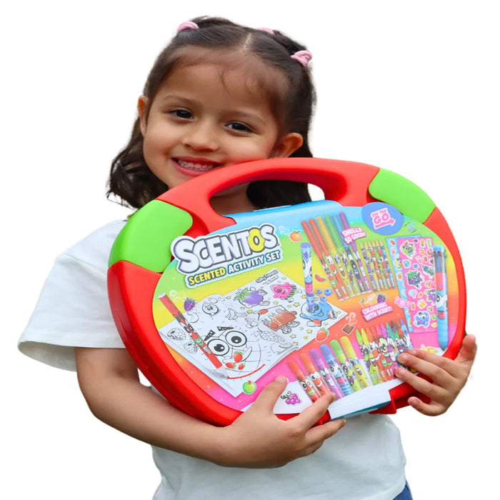 Scentos On-The-Go Activity Carry Case-Arts & Crafts-Scentos-Toycra