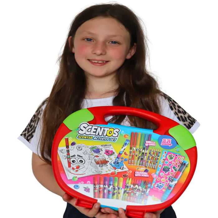 Scentos On-The-Go Activity Carry Case-Arts & Crafts-Scentos-Toycra