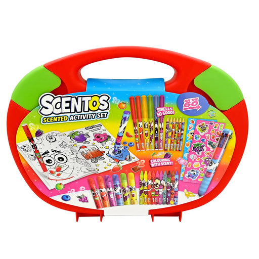 Scentos On-The-Go Activity Carry Case-Arts & Crafts-Scentos-Toycra