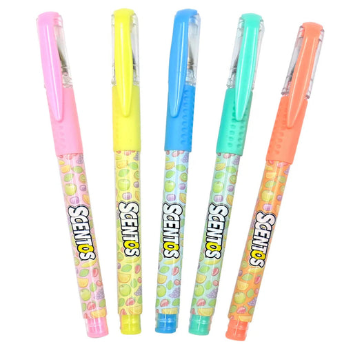 Scentos Pastel Gel Pens - Pack of 5-Arts & Crafts-Scentos-Toycra