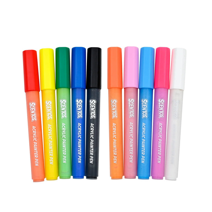 Scentos Scented Acrylic Markers - Pack of 5-Arts & Crafts-Scentos-Toycra