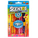 Scentos Scented Coloured Pencils - Pack of 12-Arts & Crafts-Scentos-Toycra