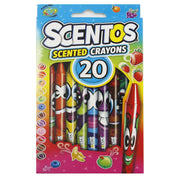 Scentos Scented Crayons - Pack of 20