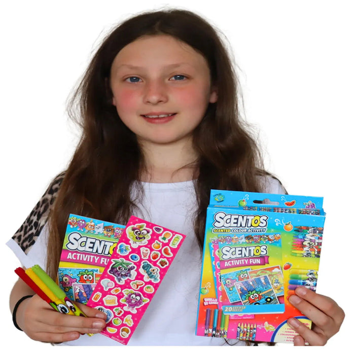 Scentos Stationery Fun Box Set-Arts & Crafts-Scentos-Toycra