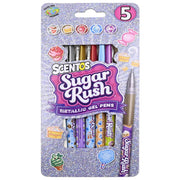 Scentos Sugar Rush Scented Metallic Gel Pens - Pack of 5