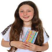 Scentos Sweet Shop Scented Colour Pencils, Pack Of 12