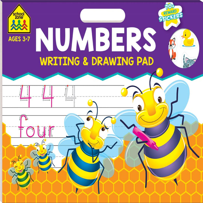 School Zone Writing & Drawing Activity Pad