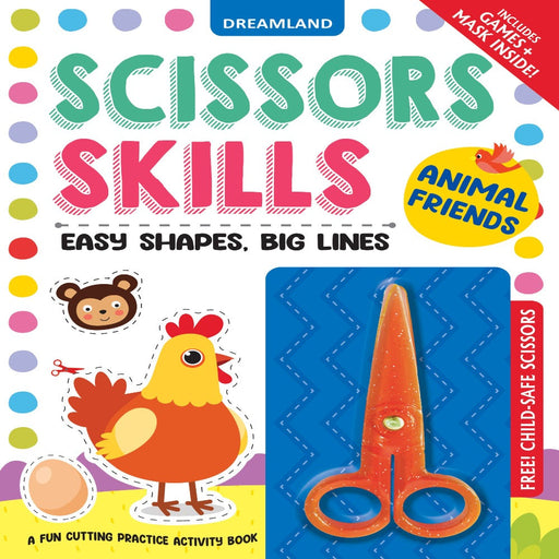 Scissors Skills Activity Book-Activity Books-Dr-Toycra