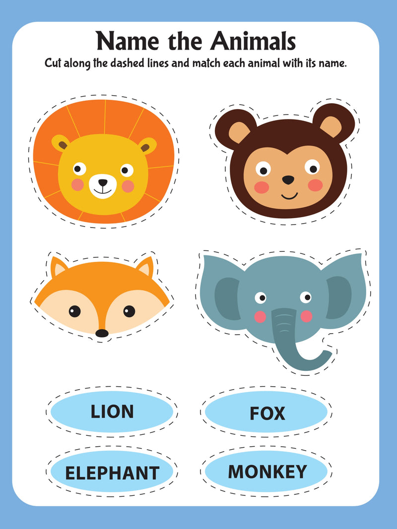 Scissors Skills Activity Book