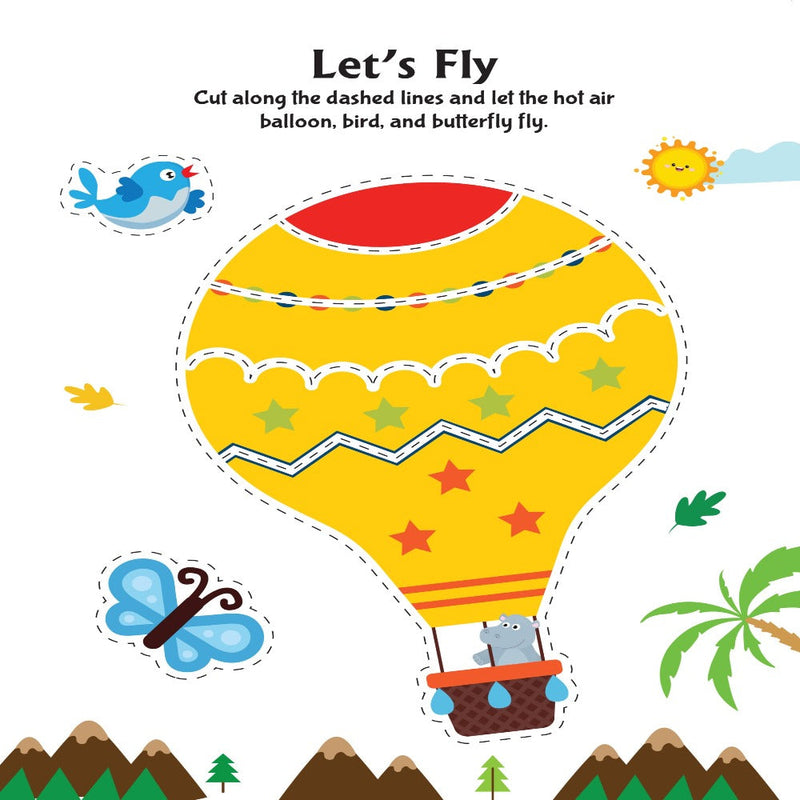Scissors Skills Activity Book