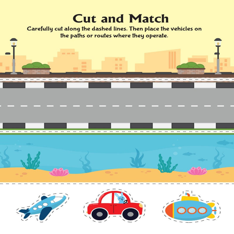 Scissors Skills Activity Book