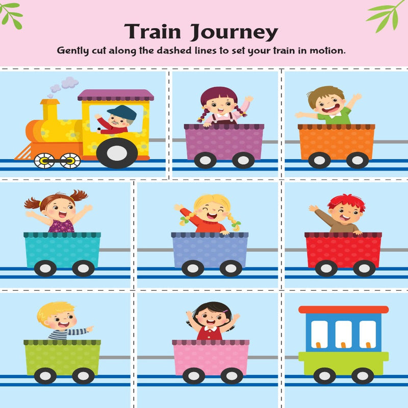 Scissors Skills Activity Book