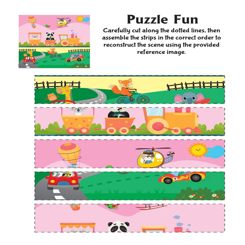 Scissors Skills Activity Book