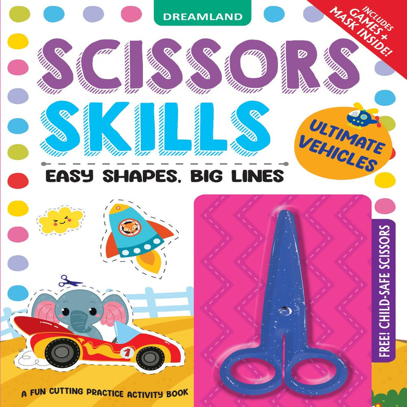 Scissors Skills Activity Book