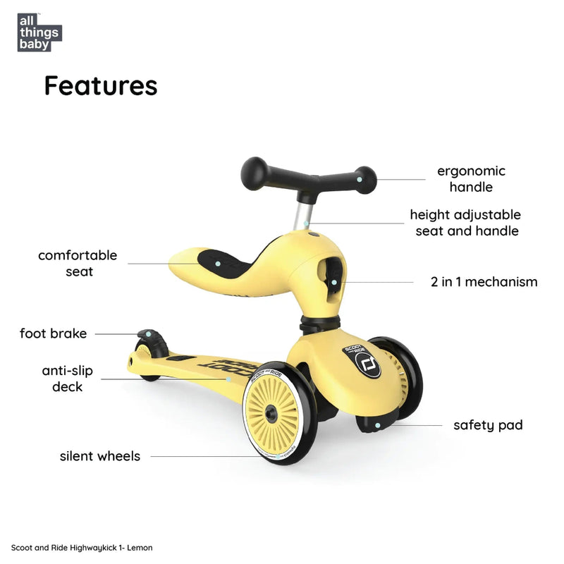 Scoot and Ride Highwaykick 1