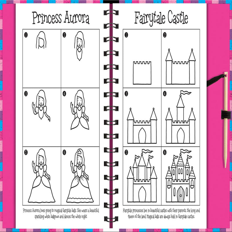 Scratch & Draw Books