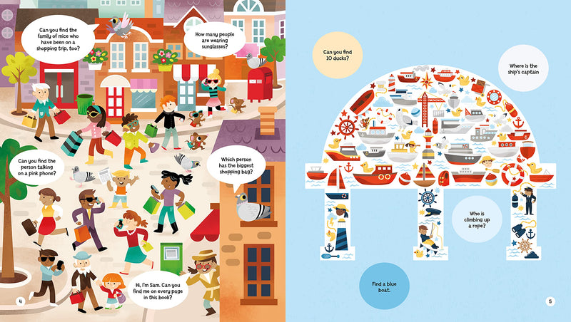 Search And Find Busy City