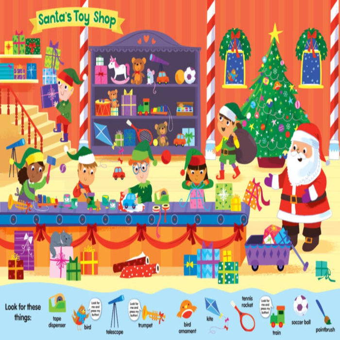 Search & Find Christmas Fun Sound Book-Sound Book-RBC-Toycra