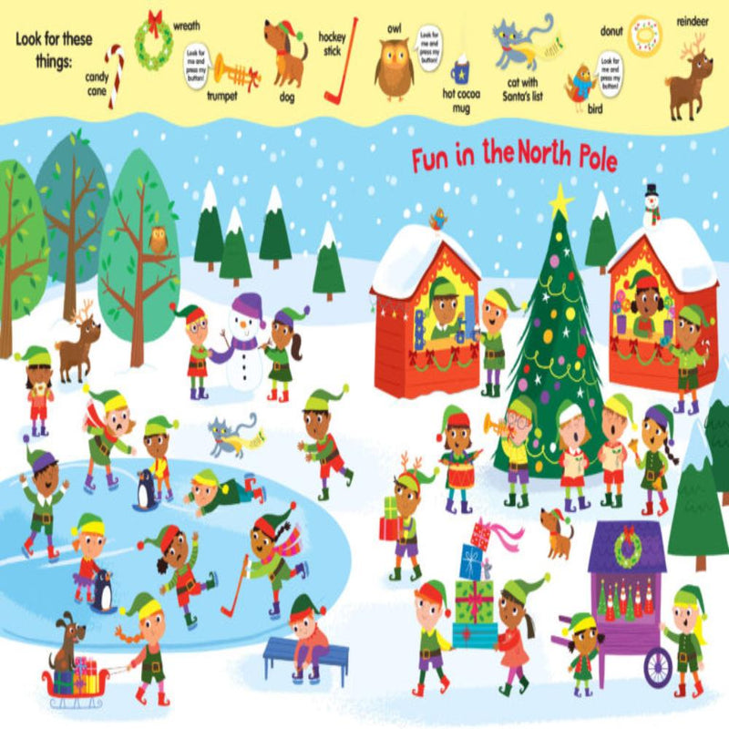 Search & Find Christmas Fun Sound Book