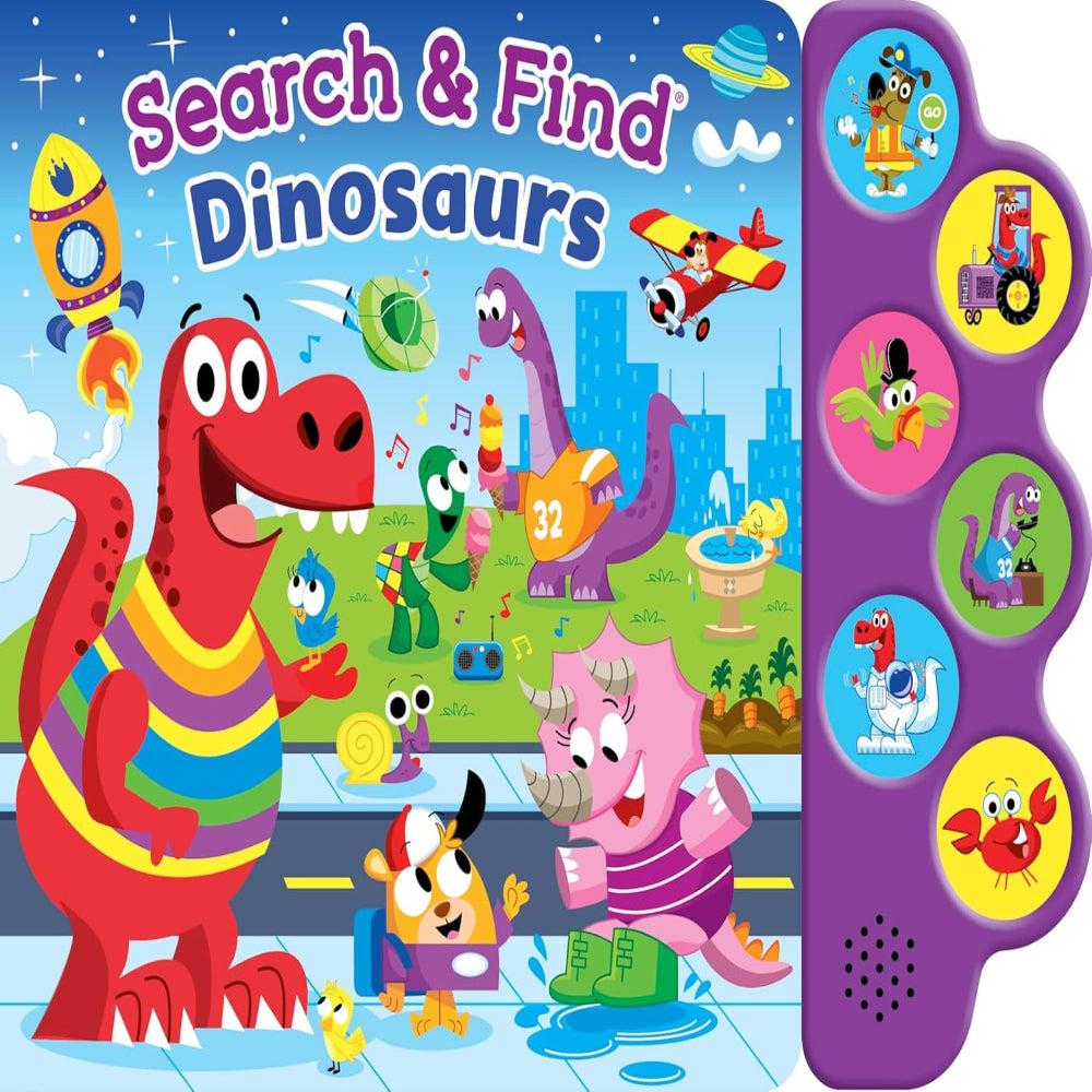 Search & Find Dinosaurs Sound Book