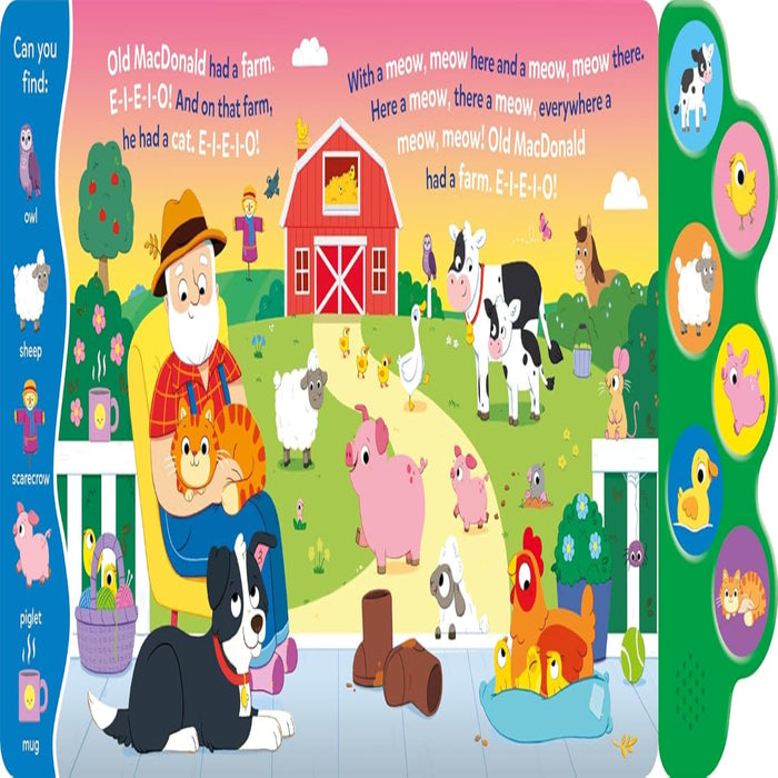 Search & Find Sing-Along Sound Books-Sound Book-RBC-Toycra