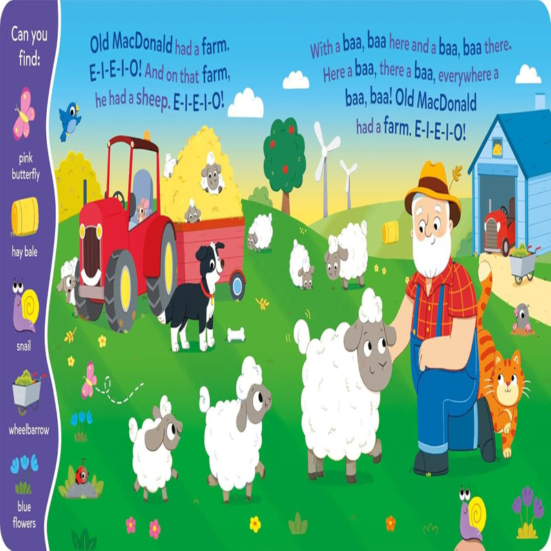 Search & Find Sing-Along Sound Books