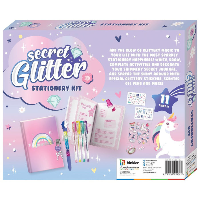 Secret Glitter Stationery Kit-Activity Books-SBC-Toycra