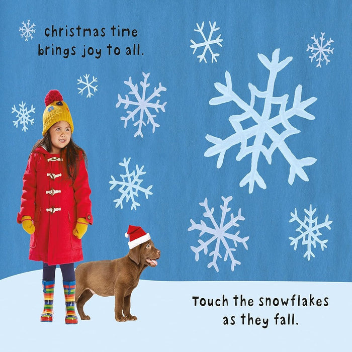 See, Touch, Feel Christmas-Board Book-Pan-Toycra