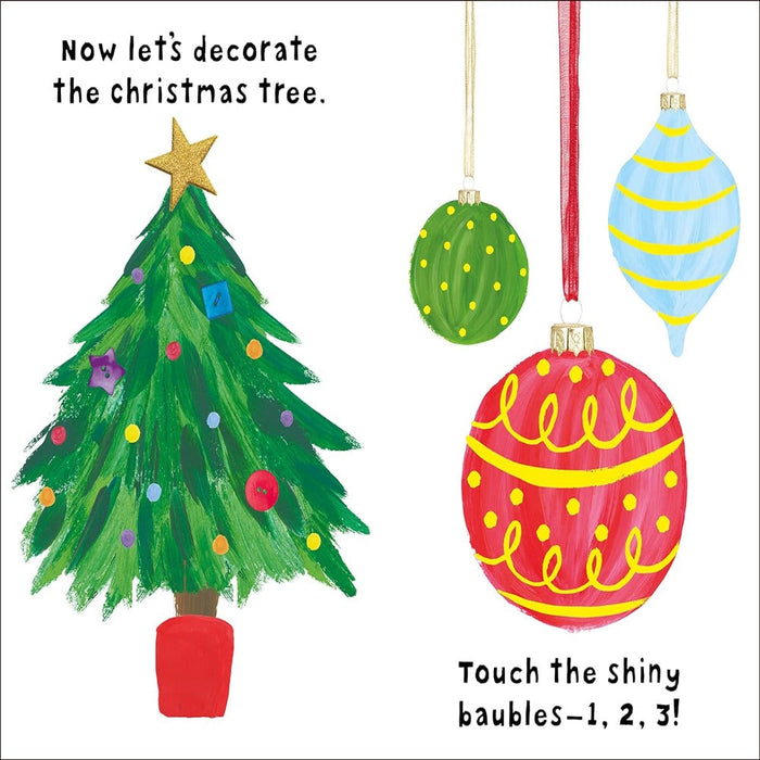 See, Touch, Feel Christmas-Board Book-Pan-Toycra