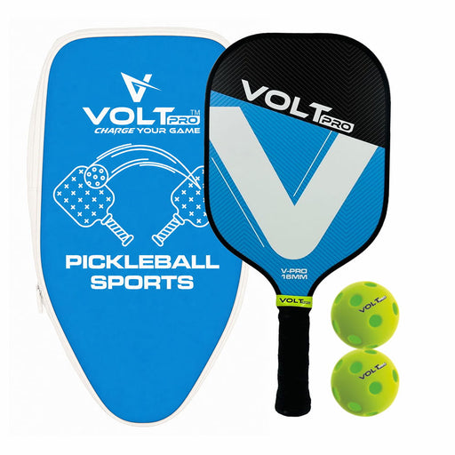 Shakti Toys Volt Pro Pickleball Paddle Set With 2 Balls - Multicolour