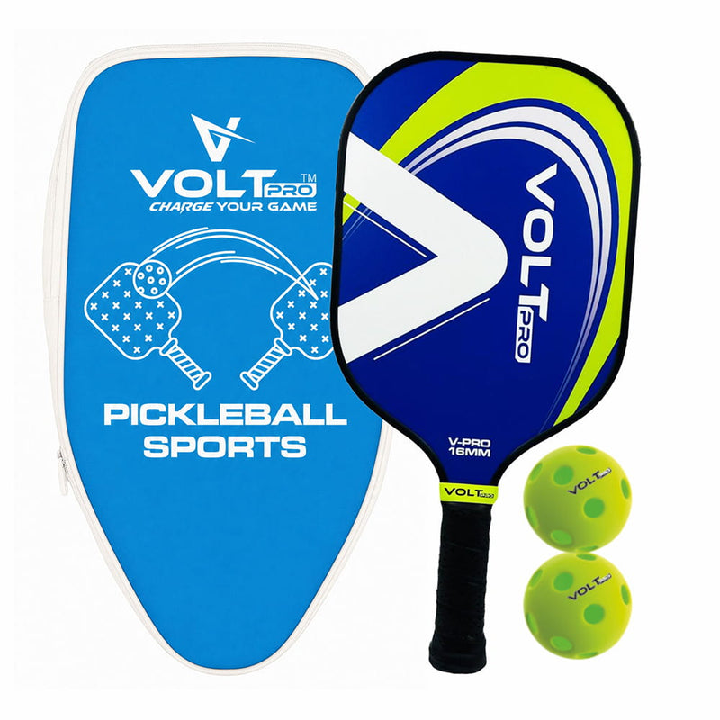Shakti Toys Volt Pro Pickleball Paddle Set With 2 Balls - Multicolour