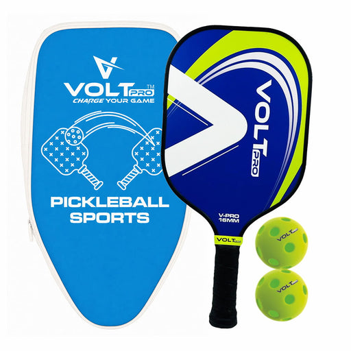 Shakti Toys Volt Pro Pickleball Paddle Set With 2 Balls - Multicolour